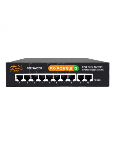 POE Коммутатор Fox FX-POE8.2G в Ростове-на-Дону Коммутаторы Pintop.ru