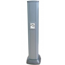 Колонна алюминевая 0,71 м, цвет темно-серебристый металлик DKC 09594