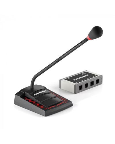 Пульт громкого оповещения STELBERRY F-740 в Ростове-на-Дону Микрофонные консоли и микрофоны Pintop.ru