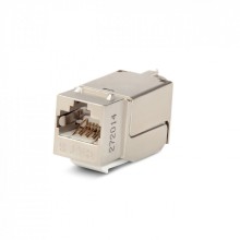 Вставка формата Keystone Jack Hyperline (KJNE-8P8C-C6-90-SH-F-WH)