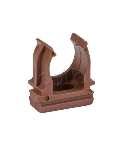 Крепеж-клипса d25 мм (10 шт) темное дерево EKF-Plast (derj-z-25d) в Ростове-на-Дону Держатели, клипсы, скобы Pintop.ru