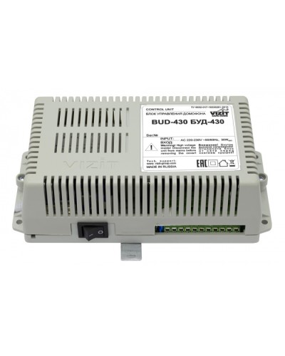 Блок управления Vizit БУД-430M в Ростове-на-Дону Блоки управления многоабонентные Pintop.ru
