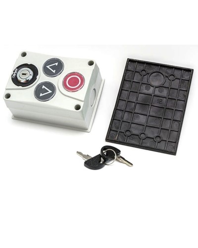 Панель управления 3х кнопочная с ключом Faac 402500 в Ростове-на-Дону Устройства радиоуправления для шлагбаумов и автоматики Pintop.ru