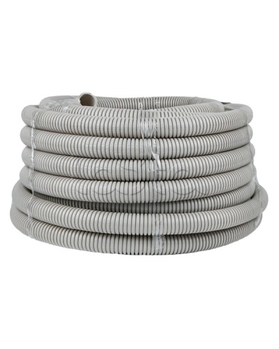 Труба гофр. ПВХ с протяжкой d32 мм (30 м) серая EKF-Plast (tg-z-32-30) в Ростове-на-Дону Труба гофрированная Pintop.ru