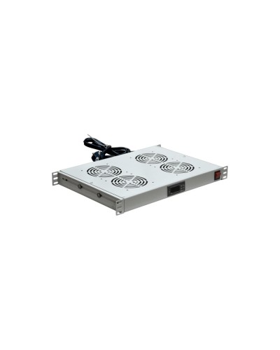 Модуль вентиляторный с термостатом 19 1U с 4-мя вентиляторами REXANT 04-2605 в Ростове-на-Дону Вентиляторные модули Pintop.ru