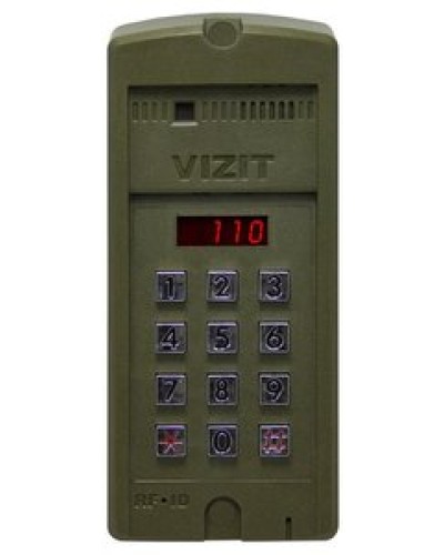 Блок вызова Vizit БВД-SM110F в Ростове-на-Дону Блоки вызова многоабонентные Pintop.ru