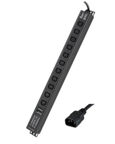 Блок распределения питания вертикальный для 19 шкафов DKC R5VIEC11CDOP в Ростове-на-Дону Блоки розеток Pintop.ru