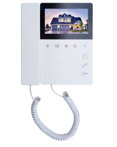 Монитор цветного видеодомофона Tantos Elly с трубкой VZ в Ростове-на-Дону Абонентские видеоустройства Pintop.ru