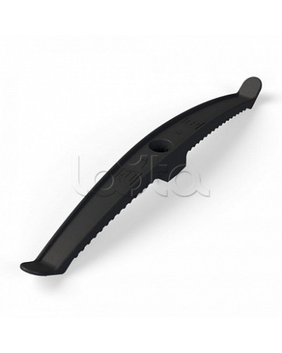 Держатель кабеля двусторонний для прямого монтажа черный (20шт/120шт уп/кор) Промрукав (PR13.0383) в Ростове-на-Дону Монтажные материалы Pintop.ru