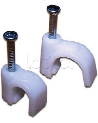 Клипса кабельная TWT TWT-CLR-09 в Ростове-на-Дону Держатели, клипсы, скобы Pintop.ru