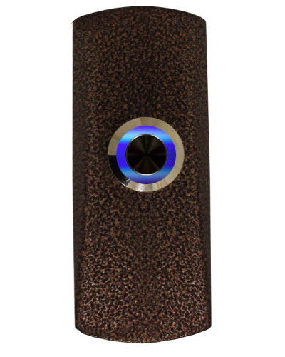 Накладная кнопка выхода с подсветкой Tantos TS-CLICK light (медный антик) в Ростове-на-Дону Кнопки выхода Pintop.ru