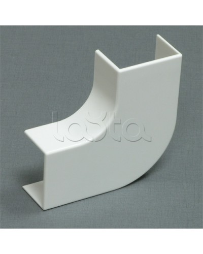 Угол плоский плавный стандарт TIA 60х40 мм Экопласт 76315R в Ростове-на-Дону Аксессуары для кабель-канала Pintop.ru