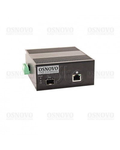 Медиаконвертер Gigabit Ethernet с поддержкой PoE OSNOVO OMC-1000-11X/I в Ростове-на-Дону Медиаконвертеры Pintop.ru