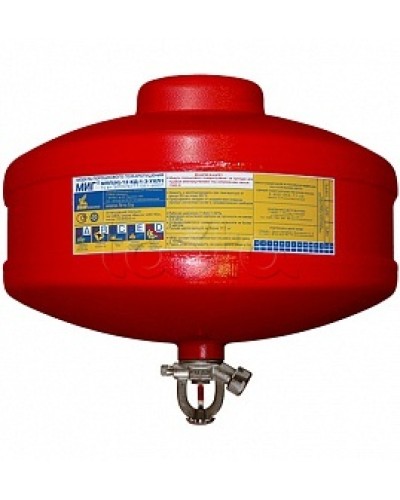 Модуль порошкового пажаротушения ПОЖТЕХНИКА МПП-12/68 МИГ (температура срабатывания +68°С) (красный) в Ростове-на-Дону Модули порошковые Pintop.ru