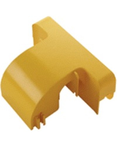 Спуск кабельный под лоток 120 мм с крышкой, желтый LANMASTER LAN-OT120-OB в Ростове-на-Дону Аксессуары для кабель-канала Pintop.ru