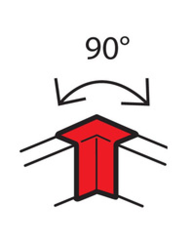 Угол внутренний для кабель-канала METRA 100x50 Legrand (638011) в Ростове-на-Дону Аксессуары для кабель-канала Pintop.ru