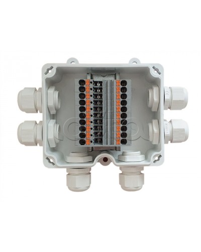 Клеммная коробка Магнито-контакт КСП-10 АЯКС IP66 PUSH-IN в Ростове-на-Дону Распределительные коробки Pintop.ru