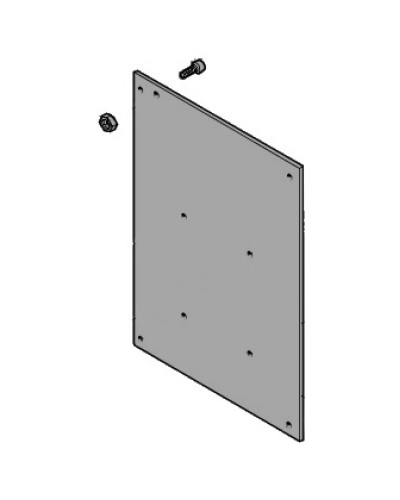 Пластина крепления блока управления BY-3500T Came 119RIY064 в Ростове-на-Дону Запчасти для шлагбаумов и автоматики Pintop.ru