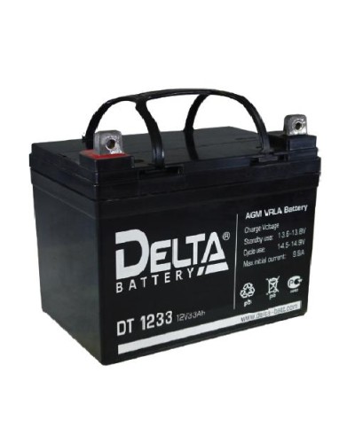 Аккумулятор свинцово-кислотный Delta DT 1233 в Ростове-на-Дону Электротехническое оборудование Pintop.ru