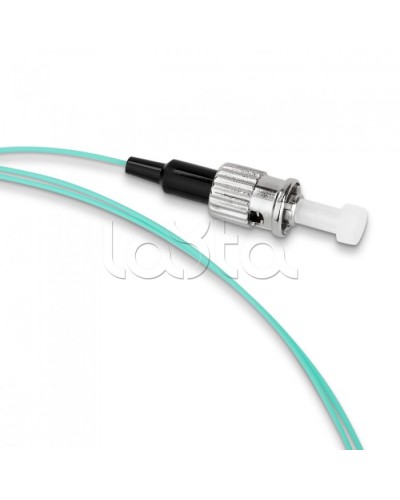 Пигтейл MM 50/125 (OM3), ST (1м) LSZH Hyperline FPT-B9-503-ST/PR-1M-LSZH-AQ в Ростове-на-Дону Пигтейлы Pintop.ru