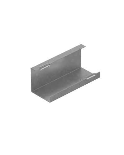 Крышка поворота лотка по оси против часовой стрелке 50 мм ПЛЮС HD85 КМ-профиль (KPOLplus50 HD85) в Ростове-на-Дону Аксессуары для лотков Pintop.ru