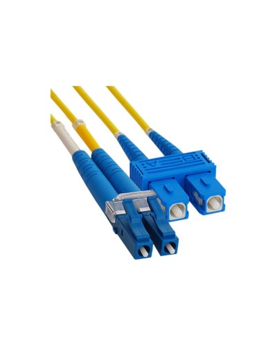 Патч-корд оптический переходной (SM), 9/125 (OS2), LC/UPC-SC/UPC, (Duplex), LSZH, 3м REXANT 50-2411 в Ростове-на-Дону Патч-корды оптические Pintop.ru