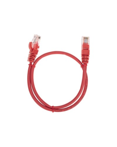 Патч-корд U/UTP, CAT 5e, RJ45-RJ45, 26AWG, LSZH, красный, 0,5м REXANT 02-0103-05 в Ростове-на-Дону Патчкорды (медные) Pintop.ru