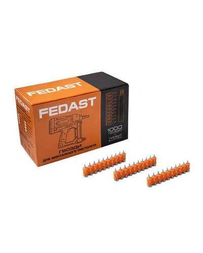 Гвозди 3,0*22 мм для монтажного пистолета с кованым наконечником (1000 шт/уп) FEDAST fd3022mgbp в Ростове-на-Дону Крепеж: Дюбели, шурупы, саморезы Pintop.ru