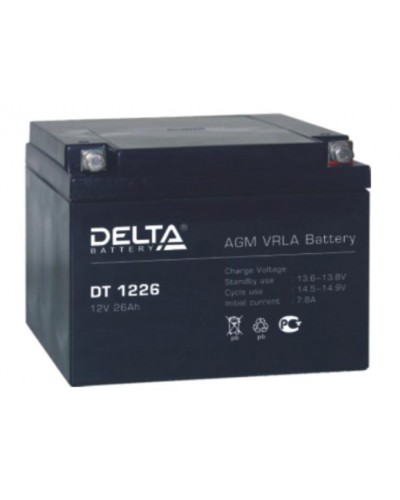 Аккумулятор свинцово-кислотный Delta DT 1226 в Ростове-на-Дону Электротехническое оборудование Pintop.ru