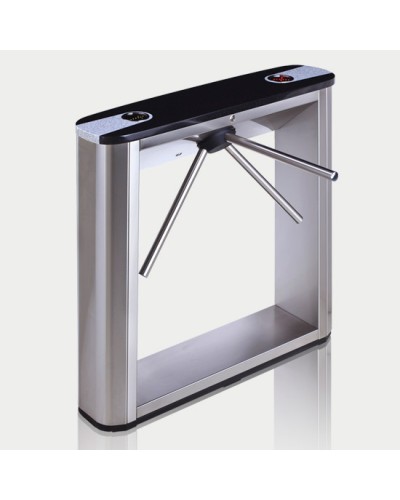 Турникет тумбовый электромеханический со стандартными планками, черной крышкой PERCo-TTD-03.1G (стандартные планки, черная крышка) в Ростове-на-Дону Турникеты Pintop.ru