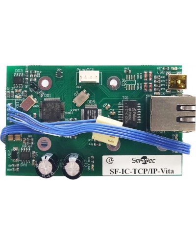 Преобразователь интерфейса RS485 в Ethernet Smartec SF-IC-TCP/IP-Vita в Ростове-на-Дону Адресная система охранно-пожарной радиоканальной сигнализации Smartec Pintop.ru