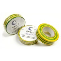 Лента изоляционная (желто-зеленая) Cabeus ET-YG