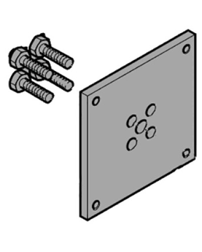 Фланец крепления стрелы шлагбаума 0,15*0,15 Came 119RIG169 в Ростове-на-Дону Запчасти для шлагбаумов и автоматики Pintop.ru