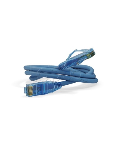 Патч-корд U/UTP Hyperline PC-LPM-UTP-RJ45-RJ45-C6-0.5M-LSZH-BL в Ростове-на-Дону Патчкорды (медные) Pintop.ru