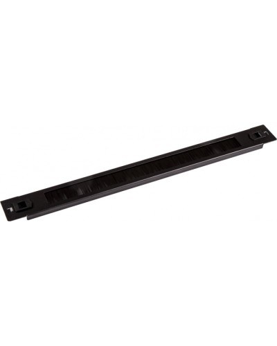 Панель 19 с щеточным вводом 1U, быстросъемная, черная LANMASTER LAN-DC-TLBRP-1U в Ростове-на-Дону Аксессуары для стоек и шкафов Pintop.ru