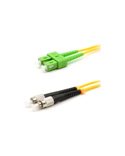 Патч-корд оптический переходной (SM), 9/125 (OS2), SC/APC-FC/UPC, (Duplex), PVC, 5м REXANT 50-2857-1 в Ростове-на-Дону Патч-корды оптические Pintop.ru