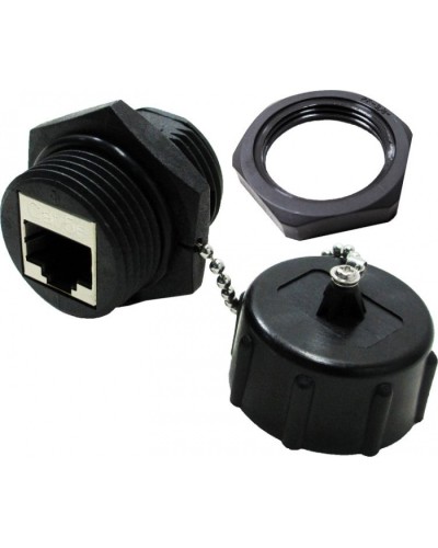 Индустриальный соединительный модуль, IP68, экранированный, категории 5e LANMASTER (LAN-KCP45S5E-WP) в Ростове-на-Дону Проходные адаптеры Pintop.ru