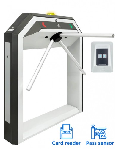 CARDDEX Комплект тумбового турникета со встроенным картоприемником STR-03KEC в Ростове-на-Дону Турникеты Pintop.ru