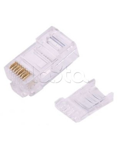 Штекер RJ45 (8P8C) CAT6 со вставкой LAZSO APJ15 в Ростове-на-Дону Коннекторы Pintop.ru