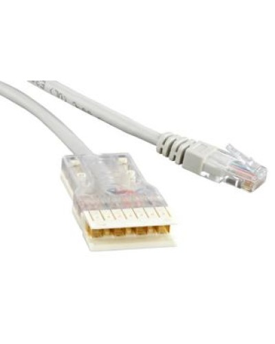 Патч-корд 110 тип-RJ45, 1 пара (1 м) Hyperline PC-110-RJ45-1P-CX-1M-LSZH-GY в Ростове-на-Дону Патчкорды (медные) Pintop.ru