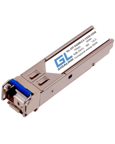 Модуль SFP WDM GL-OT-SG08LC1-1550-1310-D GL-10RLC-D Gigalink в Ростове-на-Дону Модули SFP/XFP/GBIC Pintop.ru