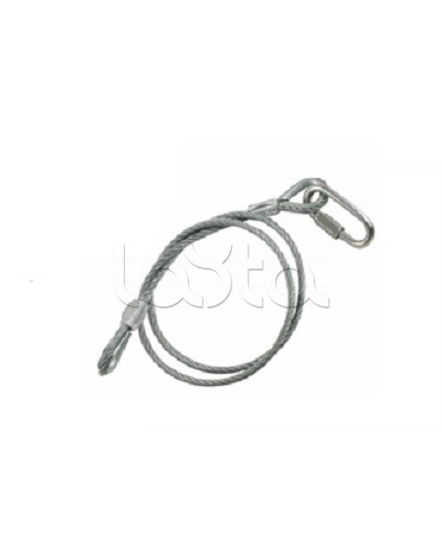 Спектрон-СК-М - Страховочный комплект из из оцинкованной стали предназначен для дополнительного страховочного крепления ИПП в Exd оболочке во время монтожа и эксплуатации. Комплектация: трос, карабин-2шт. в Ростове-на-Дону Монтажные материалы Pintop.ru