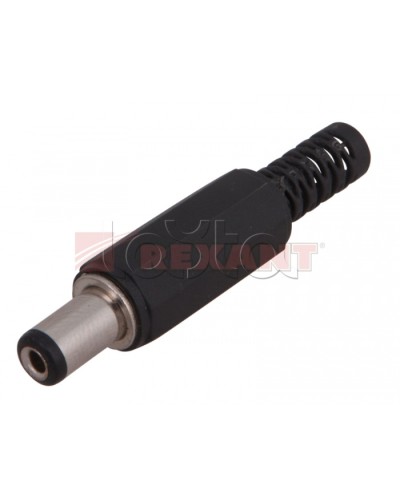 Разъем питания штекер 2.1х5.5x10 мм (50шт/уп) REXANT 14-0311 в Ростове-на-Дону Коннекторы Pintop.ru