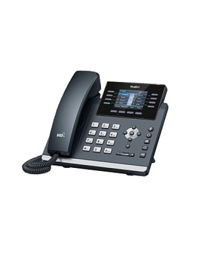 Yealink SIP-T44W - 12 аккаунтов, 2 порта USB, Wi-Fi, цветной экран, BLF, PoE, GigE, без БП, шт в Ростове-на-Дону Дополнительное оборудование для сетей Pintop.ru