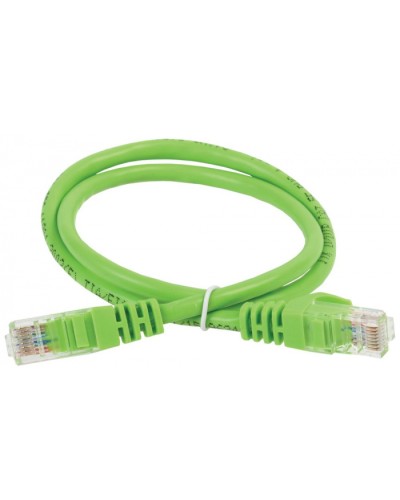 ITK Коммутационный шнур (патч-корд), кат.5Е UTP, 1,5м, зеленый (PC02-C5EU-1M5) в Ростове-на-Дону Патч-корды и пигтейлы Pintop.ru