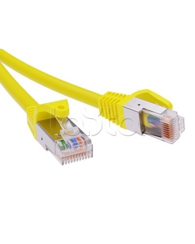 Патч-корд экранированный CAT5E F/UTP 4х2, LSZH, желтый, 7м DKC RN5EFU4570YL в Ростове-на-Дону Патчкорды (медные) Pintop.ru