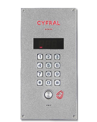 Блок вызова Цифрал CCD-20.1/TC ЦФРЛ.468369. в Ростове-на-Дону Блоки вызова многоабонентные Pintop.ru