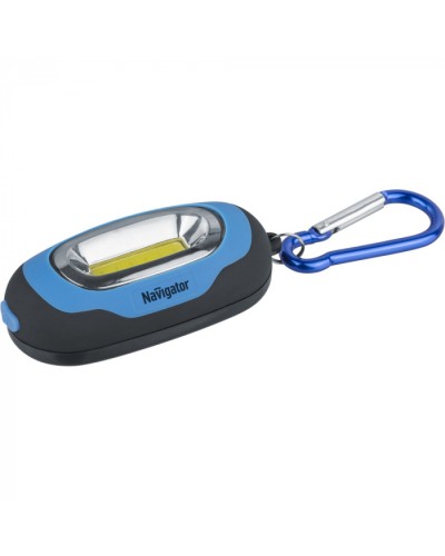 Фонарь Navigator 93 659 NPT-KC07-B-2CR2032 брелок пласт.1COB LED(1Вт) 3 реж.син в Ростове-на-Дону Дополнительное оборудование для СКУД Pintop.ru