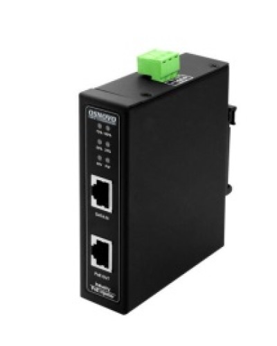OSNOVO Midspan-1/303X(Booster) Промышленный PoE-инжектор в Ростове-на-Дону Системы видеонаблюдения Pintop.ru