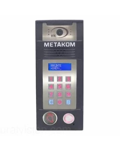Многоабонентый антивандальный блок вызова со встроенной гибридной видеокамерой Метаком MК2018-TMRFGVH в Ростове-на-Дону Блоки вызова многоабонентные Pintop.ru